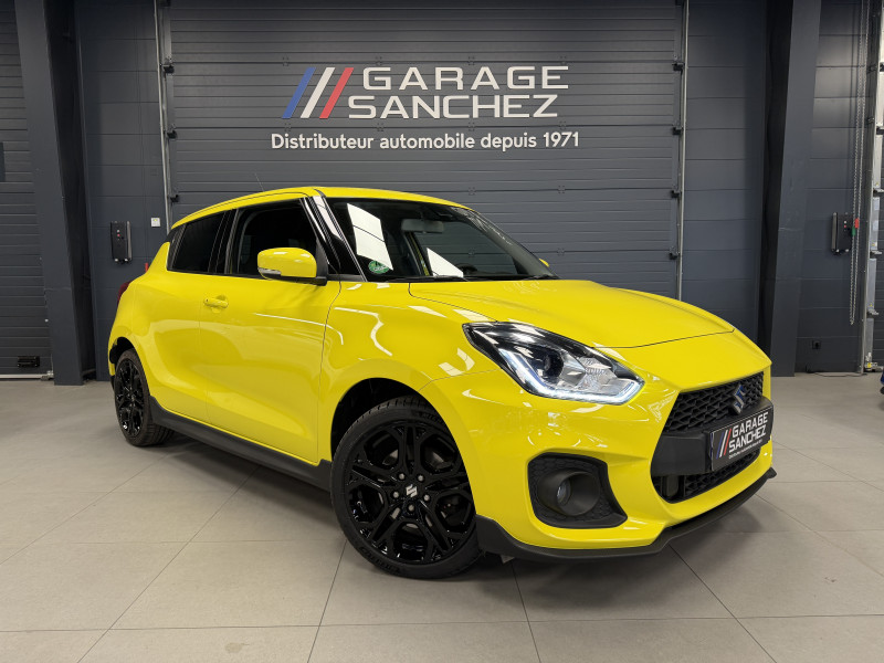 SWIFT Sport 1.4L 140CV Essence-Black Pack/Caméra/Keyless -Suivi Suzuki-GAR 12M