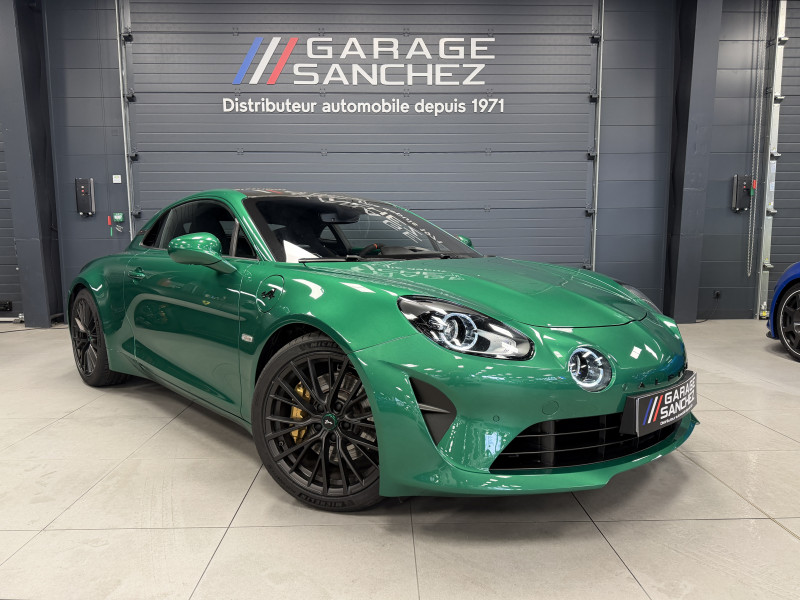 A110 S 1.8L 292CV Vert Emeraude N°010/110-GAR 3 Ans-Echapp Sport/Focal Premium-Suivi