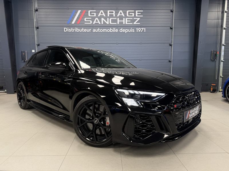 RS3 SPORTBACK 8Y 2.5L TFSI 400CV S-Tronic 7-Freins Céramique/TO/Echapp RS/Matrix-Suivi Audi
