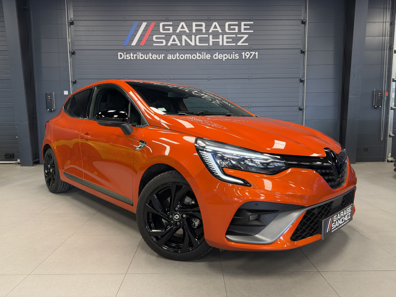 CLIO V RS Line 1.3L TCE 140CV -Black Pack/Caméra 360°/CarPlay-Suivi Renault-GAR 12M