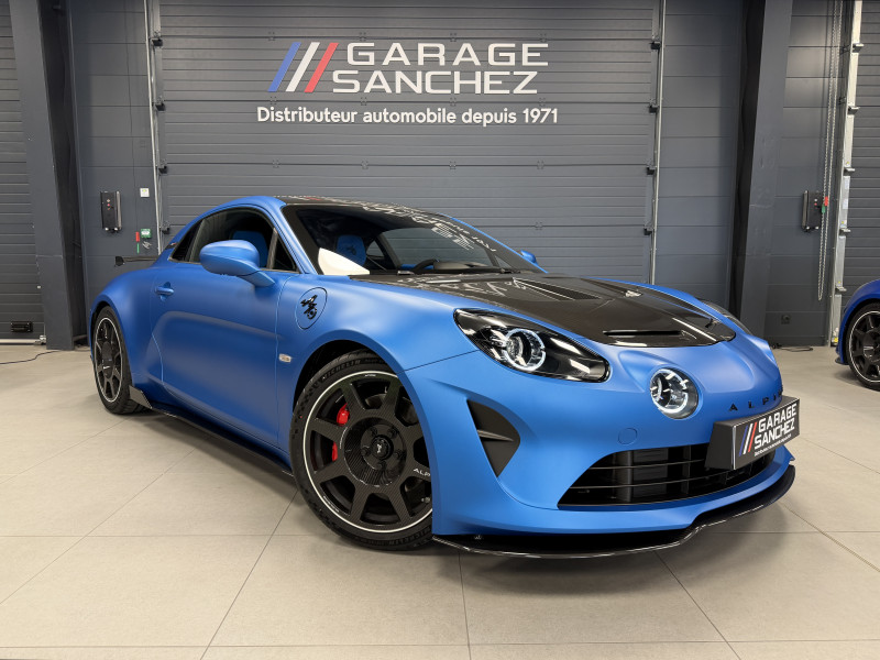 A110 R 70 1.8L 300CV -30KMS/GAR 03/2029-Echapp Akrapovic/Jantes Carbone/Int Bleu