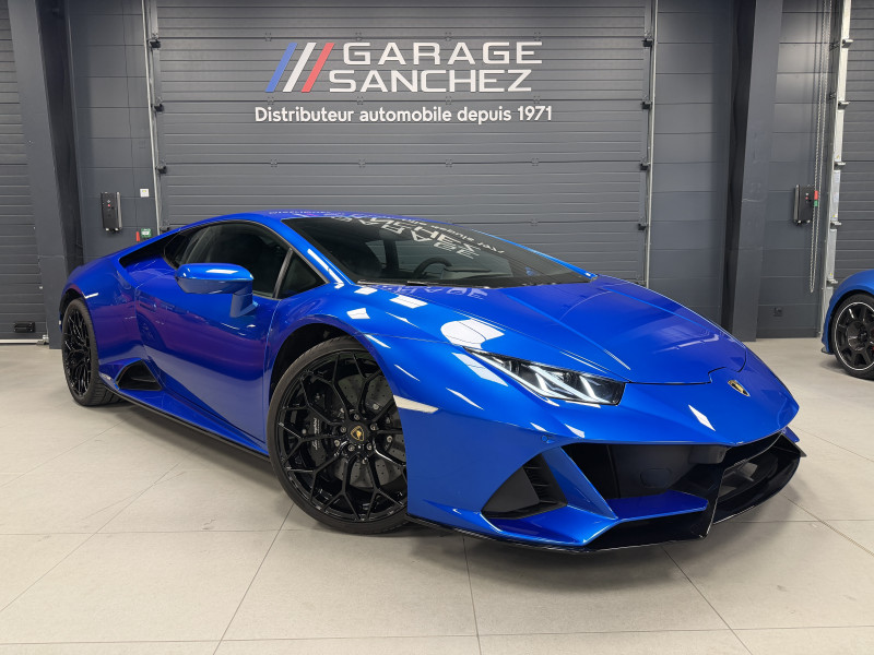 HURACAN EVO V10 5.2L 640CV 4WD - TVA Recup-Bleu Nethuns/PPF Complet/Lift/Alarme