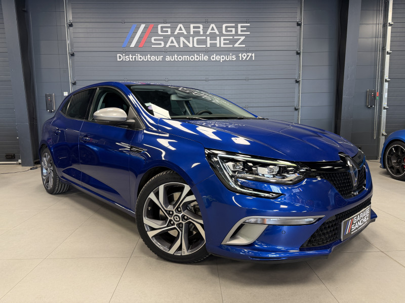MEGANE IV GT 1.6L 205CV EDC7 - Caméra/Jantes 18/Alcantara- Suivi Renault-GAR 12M