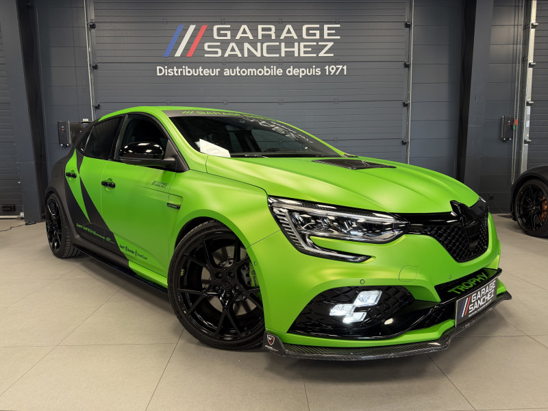 MEGANE IV RS Trophy Phase 2 300CV EDC-GAR 10/2028-Covering/Aileron Carbone/Decata-Suivi