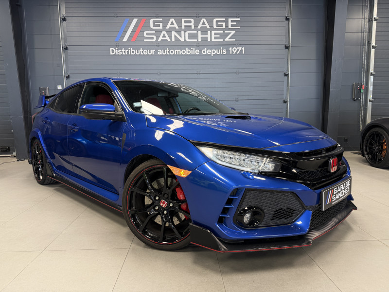 CIVIC Type R 2.0L I-VTEC 320CV - Caméra/Radars AV/ARR/Intérieur Rouge-Suivi-GAR 12M