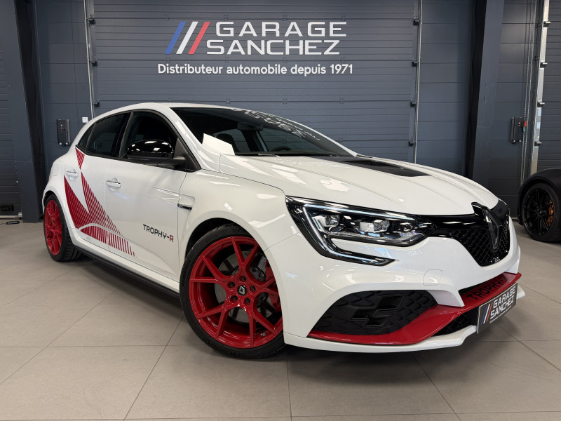 MEGANE IV RS TROPHY-R 300CV Garantie 3 Ans-Short Shift/Akrapovic/Sabelt/Harnais-Suivi Rena