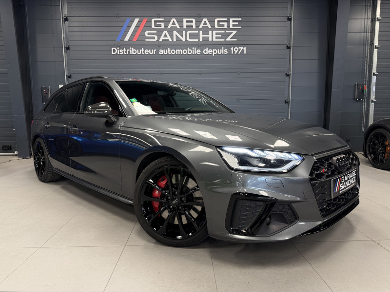 S4 AVANT 3.0L TDI 347CV Quattro BVA8 – Int Rouge/TO/Matrix/Carbone -Suivi Audi- GAR 12M