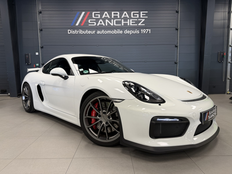 CAYMAN (981) GT4 3.8L 385CV - Pack Clubsport/Sièges 918/Jantes 20 PASM/PTV -Suivi Porsche