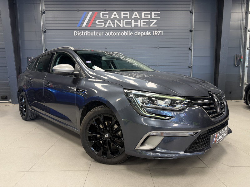 MEGANE IV ESTATE GT Line 1.3L TCE 140CV Essence-Black Pack/Caméra/CarPlay -Suivi Renault-GAR 12M