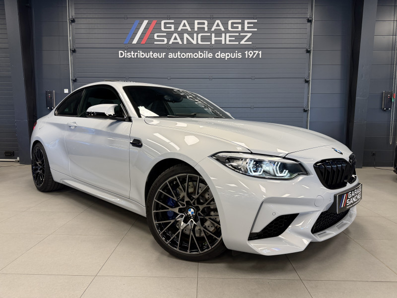 M2 COUPE (F87) Compétition 3.0L 410CV DKG7 - Garantie 02/2029 - Immat FR- Echapp M-Perf/TO/Sièg